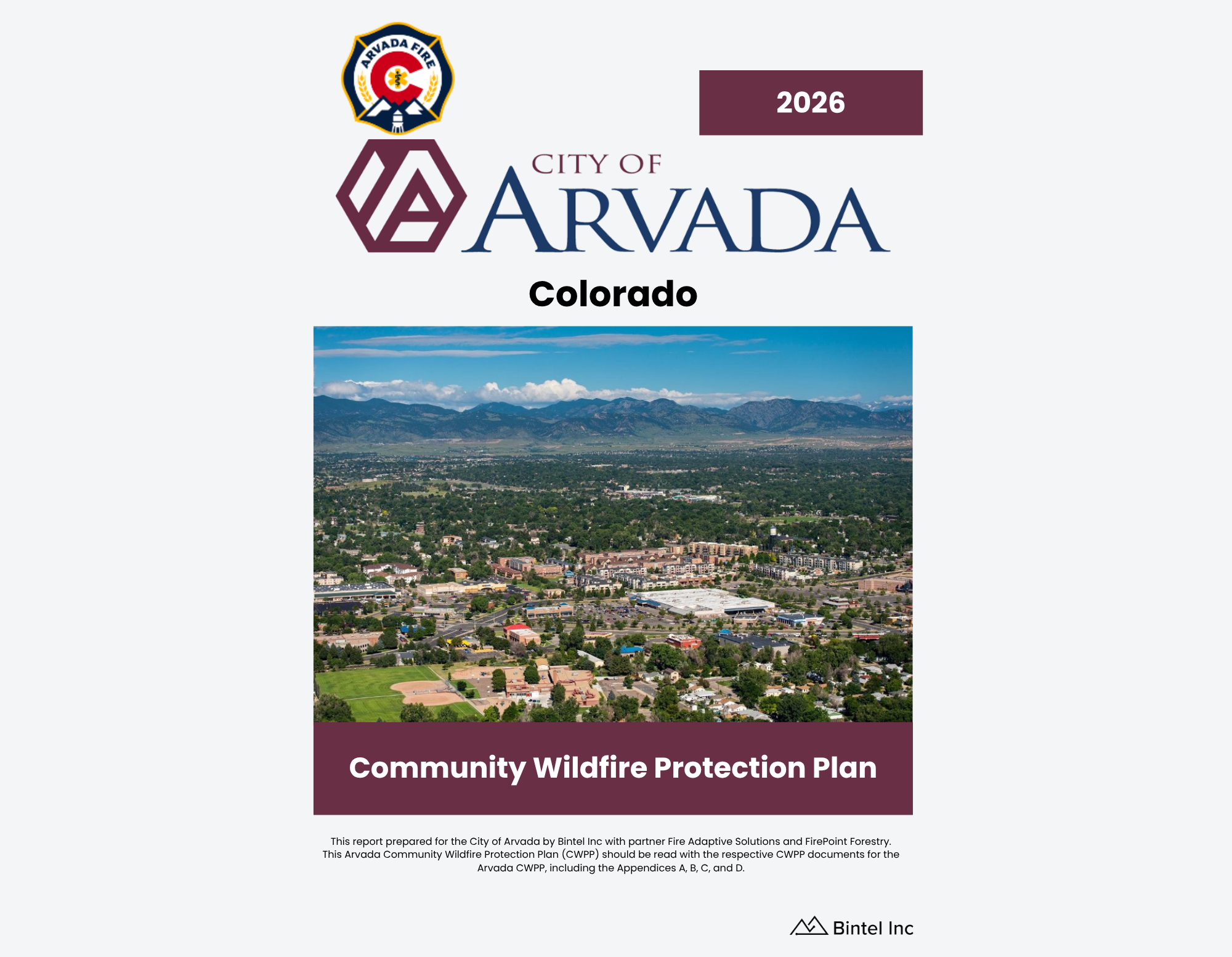 Arvada Colorado CWPP