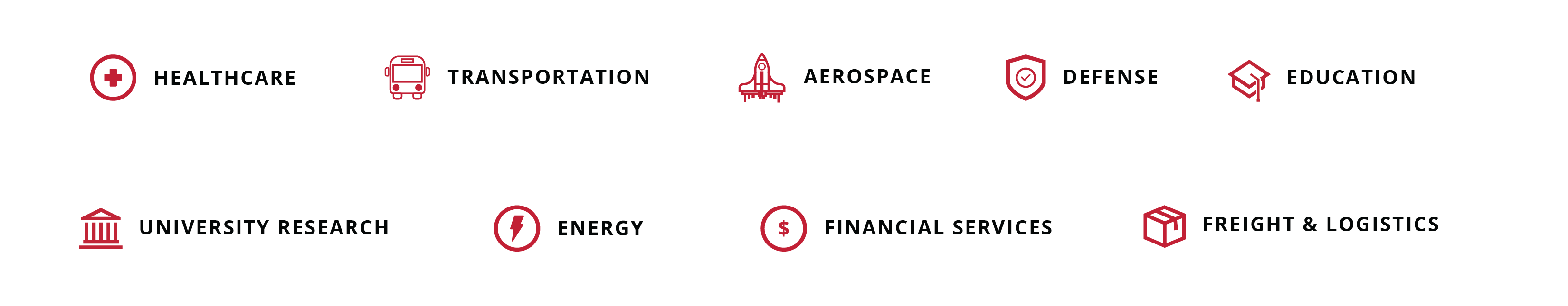 Industries We Work WIth