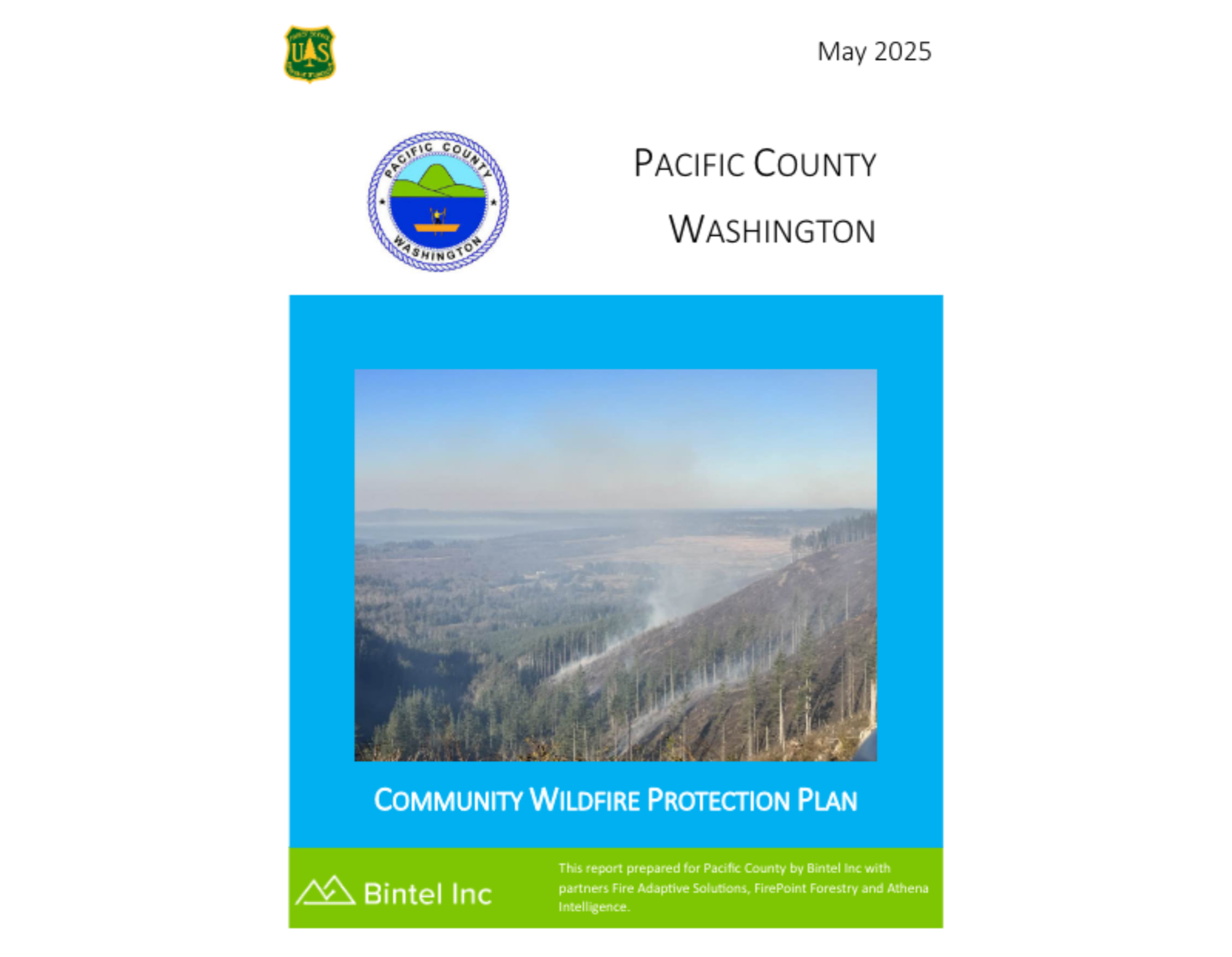 Pacific County CWPP Cover Page